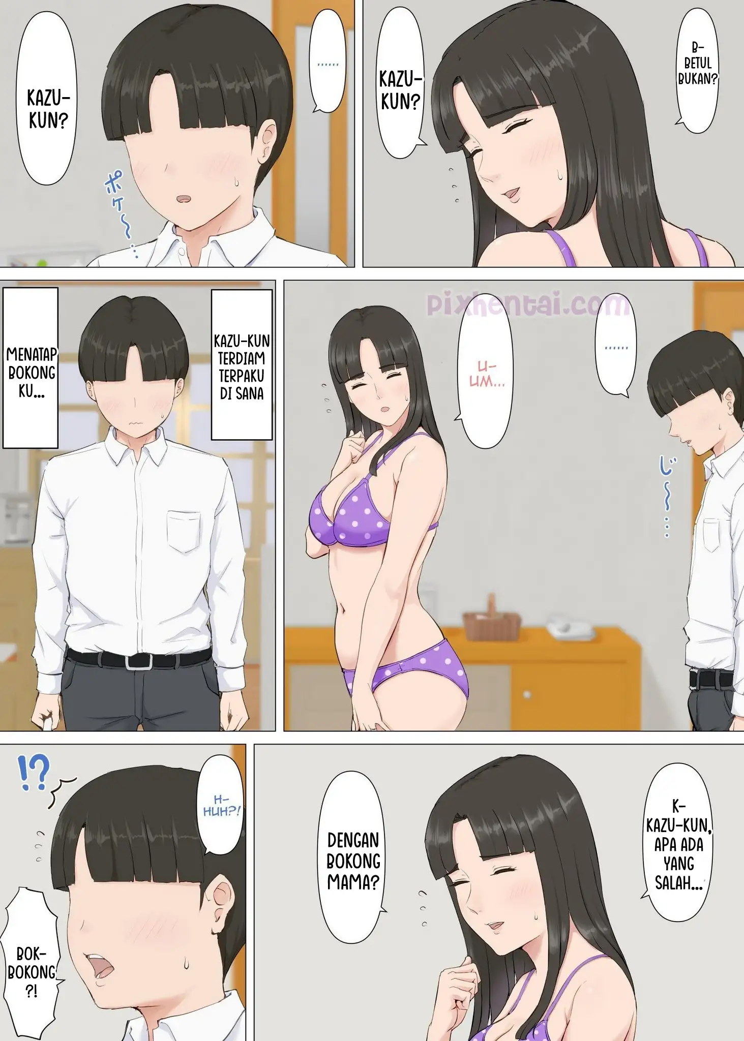 Komik hentai xxx manga sex bokep Kazu-kun to mama Kesalahpahaman membawa Kenikmatan 13